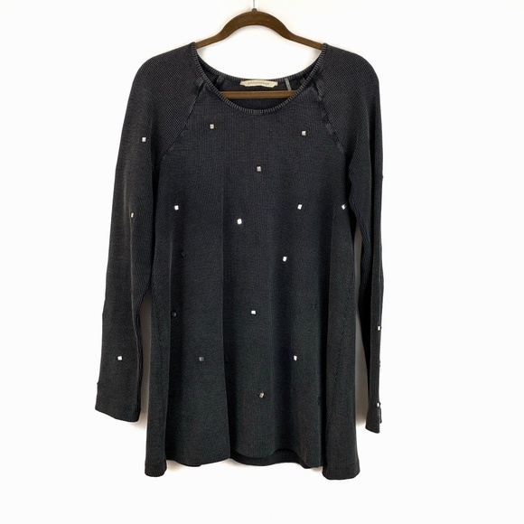 Soft Surroundings Waffle Knit Tunic Top - Picture 1 of 6